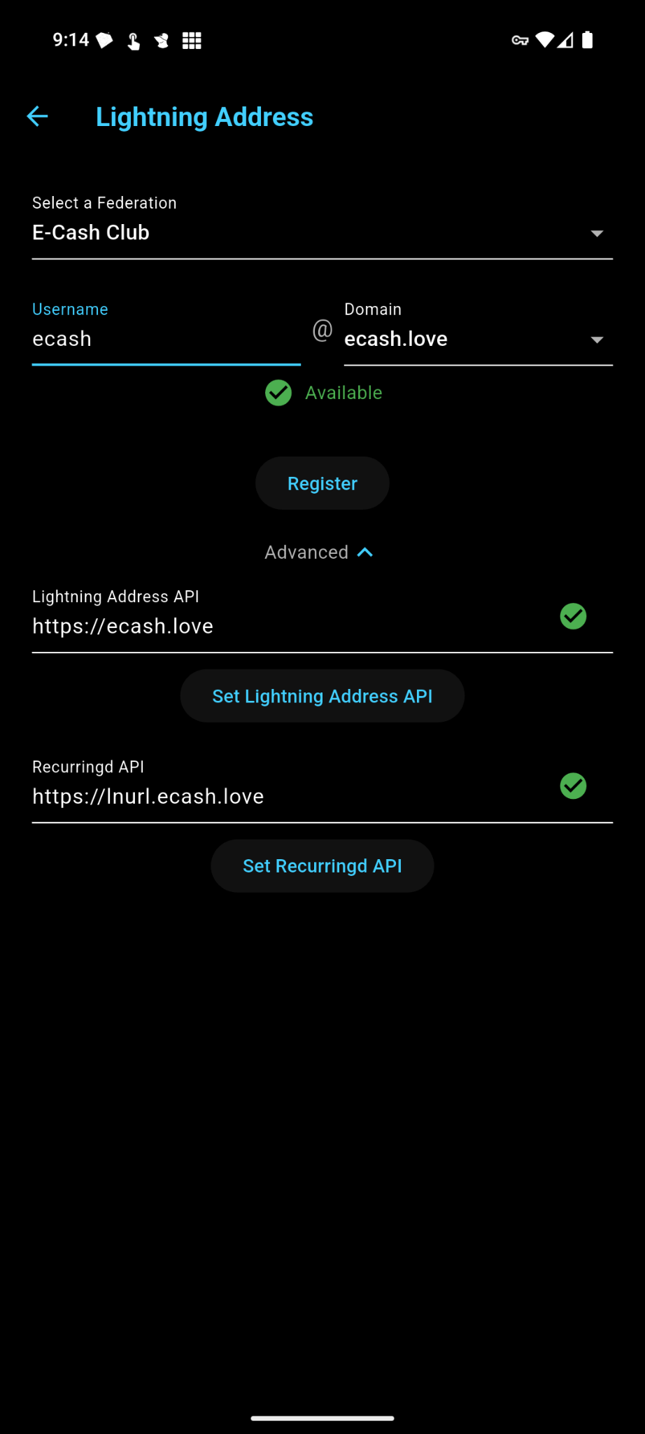 Lightning Address 1