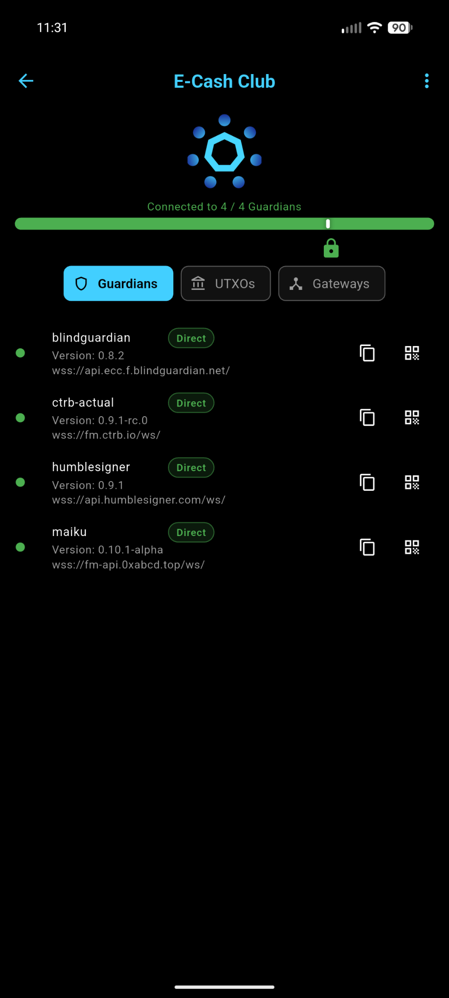 Federation Monitoring